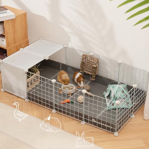 Corrugated Plastic Guinea Pig Cage Liner 55x28x3.9inch for 4x2 14inch Panels Grids Rabbit CNC Cage Liner - Image 7
