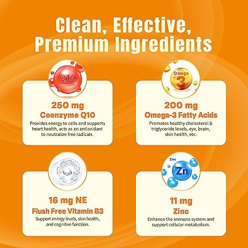 Neviss coq10 and omega 3 gummies dual layer technology graphic