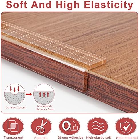 Baby proofing supplies transparent edge protector for kitchen counters