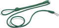 Wild One Hands-Free Adjustable Rope Dog Leash Spruce front view premium pet lead