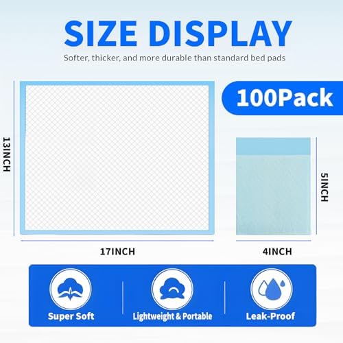 Waterproof polyethylene backing demonstration on Xcrui pad