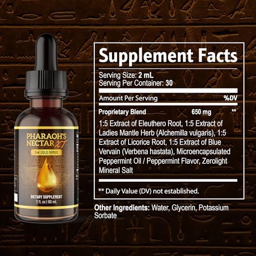 Nutraville Pharaoh's Nectar XT Two Fluid Ounces Dropper Bottle