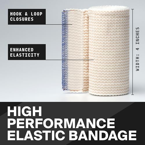 SurviveX 4 inch reusable bandage wrap with self-closing velcro design.
