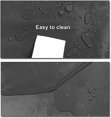Amakunft Waterproof Hexagon Playpen Mat Washable Pee Pad Fit with Small Animal Playpen (42.5in x 41in) Reusable Pet Bedding Liner for Guinea Pig, Rabbit, Hamster, Chinchilla, Hedgehog Indoor/Outdoor - Image 5