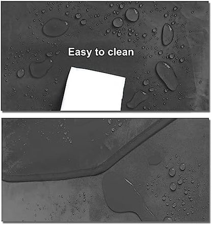 Amakunft Waterproof Hexagon Playpen Mat Washable Pee Pad Fit with Small Animal Playpen (42.5in x 41in) Reusable Pet Bedding Liner for Guinea Pig, Rabbit, Hamster, Chinchilla, Hedgehog Indoor/Outdoor - Image 5