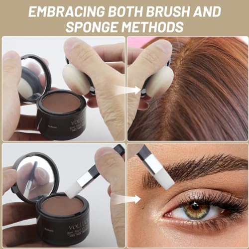 Volluck root touch up powder sponge puff applicator detail
