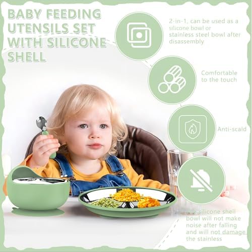 Hepotk divided suction plate for toddlers