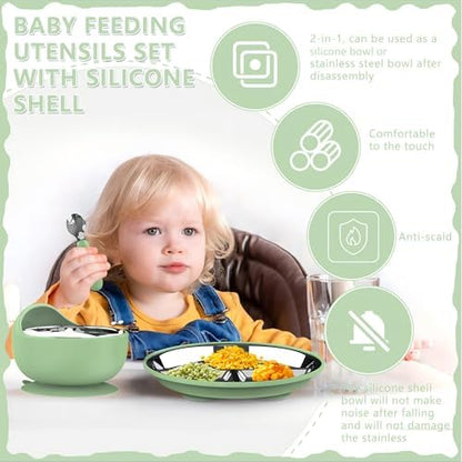 Hepotk divided suction plate for toddlers