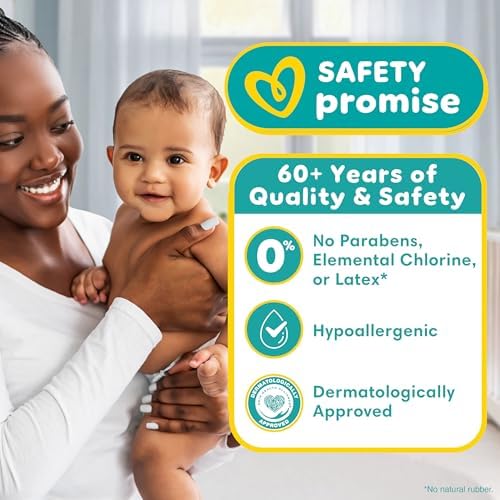 Pampers Baby Dry infant diaper secure leak guard