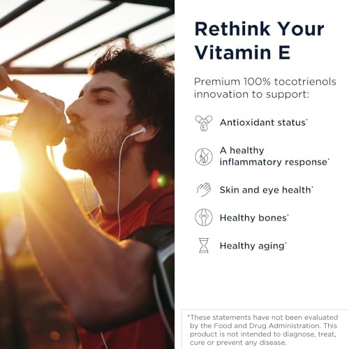 Designs For Health Annatto E 60 softgels supplement facts label