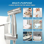 Universal Bidet full kit contents including hose and mount