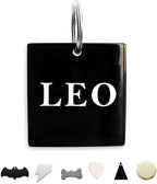 316 Surgical Grade Stainless Steel Personalized Dog & Cat ID Tags - Engraved Name or Text for Pet Collar Accessories, Original Funny Shapes (Bat) - Image 12