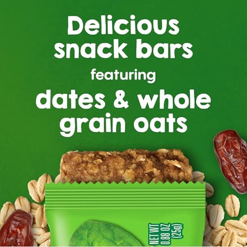 Six pack bundle display of HAPPYTOT Organics toddler fiber and protein soft-baked snack boxes.