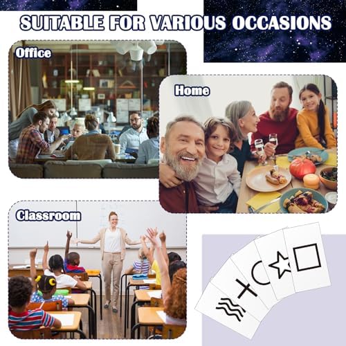 Standardized 5 symbol deck for psychological experiments
