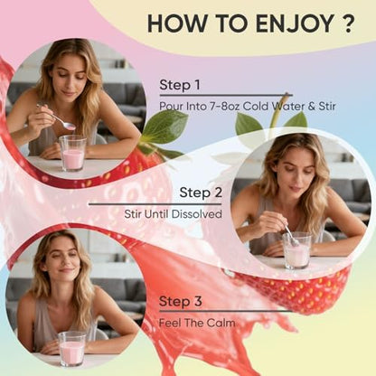 Authentic KXVUDE USA imported health drink mix lifestyle presentation for daily stress management.