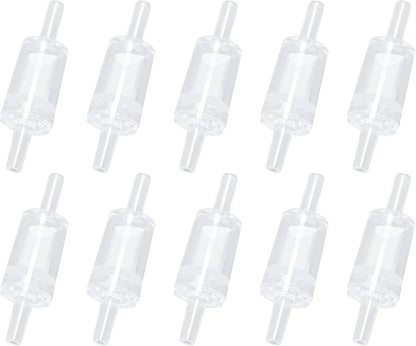 Package layout of ten individual aquaneat one way valves for premium aquarium safety.