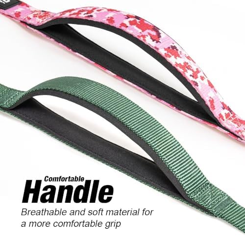 TSPRO dog leash with padded traffic handle detail