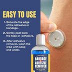 Sting-free sports tape and hospital adhesive removal spray bottle.