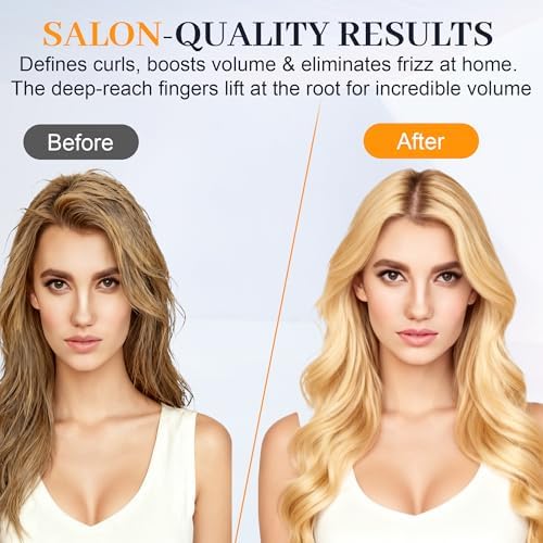 Close up view of the durable heat resistant silicone air vents designed to reduce frizz and enhance volume