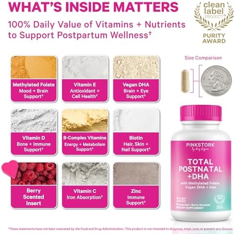 Recommended multivitamin for women Capsules for Postpartum & Lactation Support