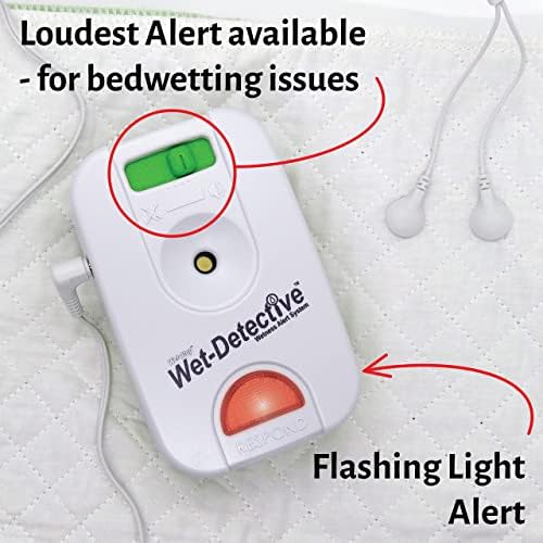 Close-up of the patented sensor cord connection for the Wet Detective alarm.