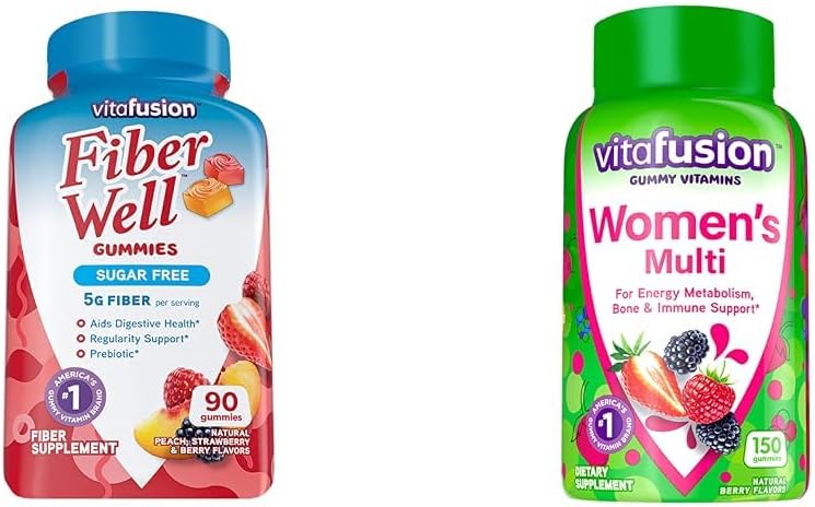 Vitafusion FiberWell Fiber Gummies Sugar Free | GLP-1 Friendly - Image 14