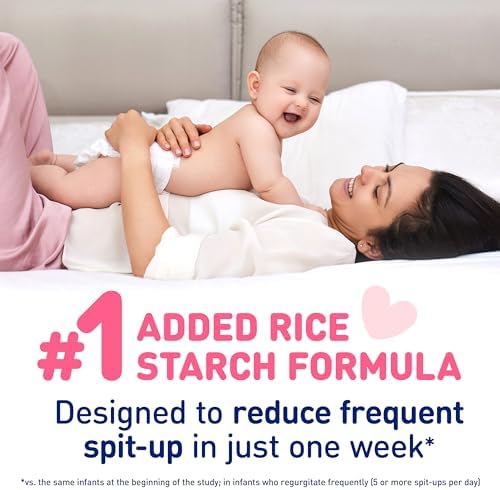 Enfamil AR two fluid ounce baby formula bottles arranged in a forty eight count shipping box