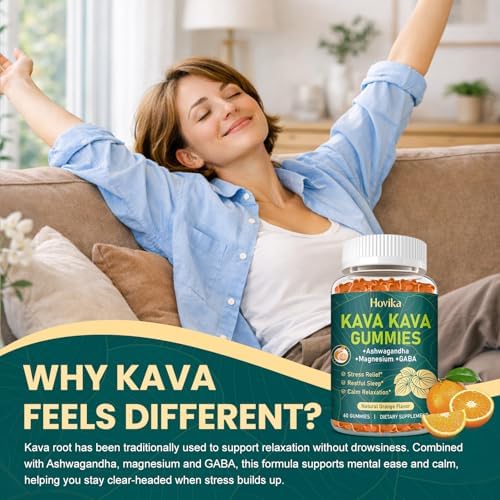 Hovika dietary supplement container showing vegan logo and orange flavor descriptors