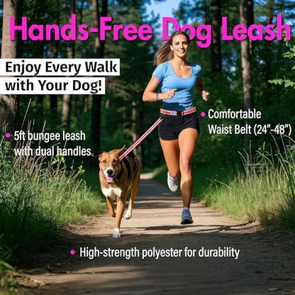 Adjustable waist belt for JC House hands-free leash