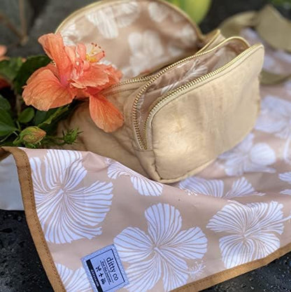 Ditty Co. small diaper bag worn as a convenient fanny pack.