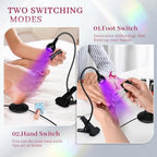 Krofaue UV LED Nail Lamp USB powered setup for home manicure
