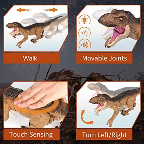 Detailed view of IQKidz interactive dinosaur remote controller