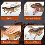 Detailed view of IQKidz interactive dinosaur remote controller