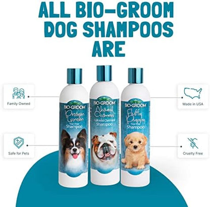 Soap free and paraben free bio groom soothing dog shampoo lather