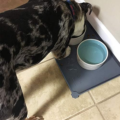 Hoki Found flexible travel friendly pet feeding mat