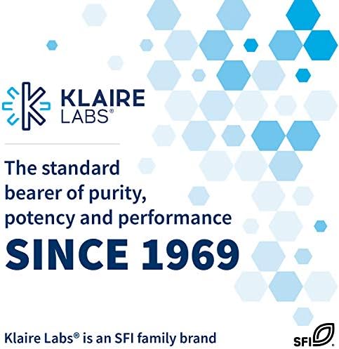 Klaire Labs L-Carnitine pure USP supplement bottle side angle