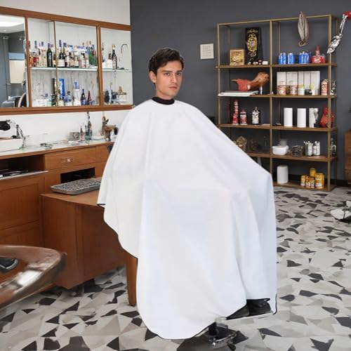 Nicoc pure white salon apparel in professional setting