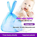 Dergik leak proof diaper waste bags in use