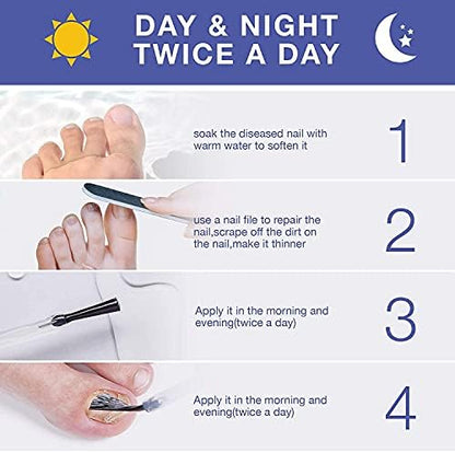 Fast-acting extra strength nail repair treatment for Indian consumers.