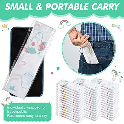 Reginary portable hygiene protectors demonstrating skin friendly soft fabric layer