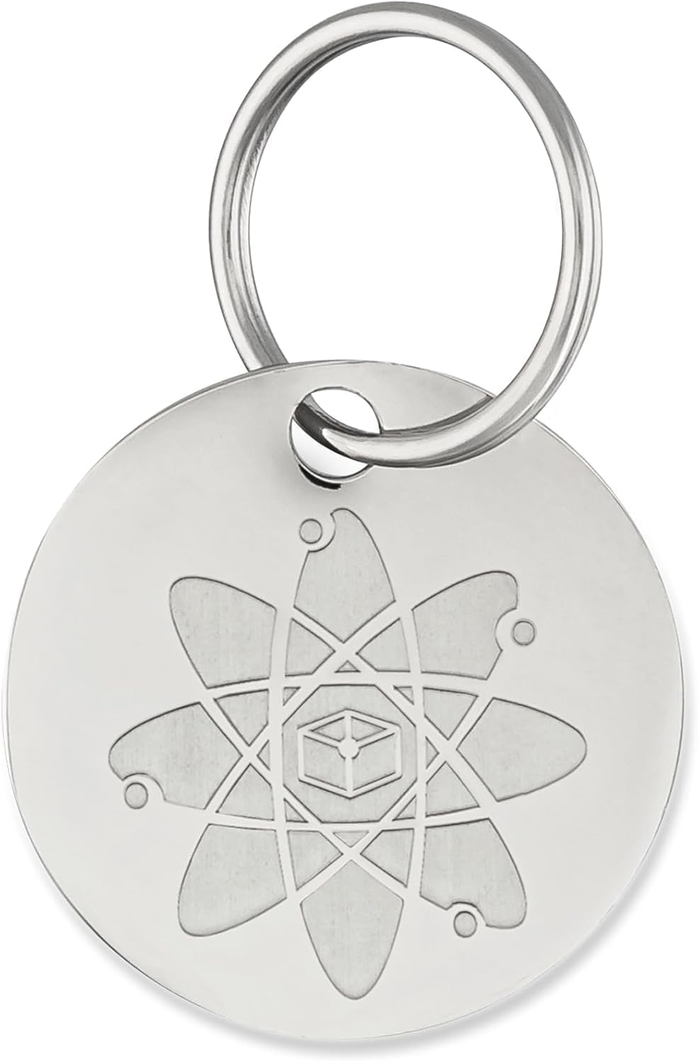BioPower Pet Shield tag lifestyle shot on a dog