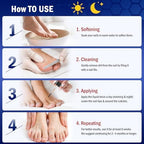 Instructions for filing and applying Bldaxn nail renewal solution