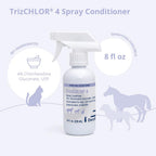 Dechra veterinary products 8 ounce leave on conditioner spray packaging details
