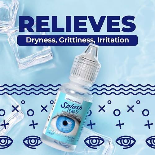 Splash Tears imported USA eye care for burning and irritation relief