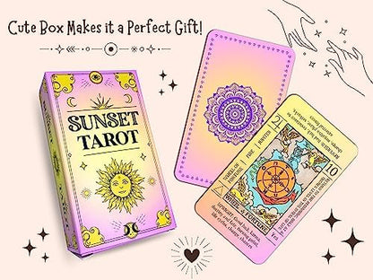 Reverse and upright meaning display on Juju's Vibes tarot cards
