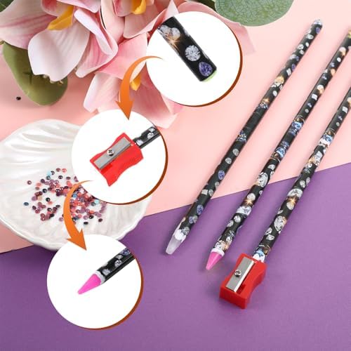 Bremorou wax pencil set showing patterned barrels and color variety