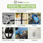 Urban August multi-functional lock for strollers and bikes