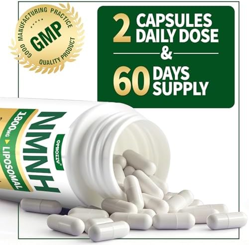 Qmiozzy Nurafuse NMNH Supplement 1000mg lifestyle wellness setting display