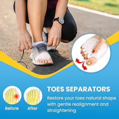 Washable medical grade gel foot pads for Morton's neuroma support