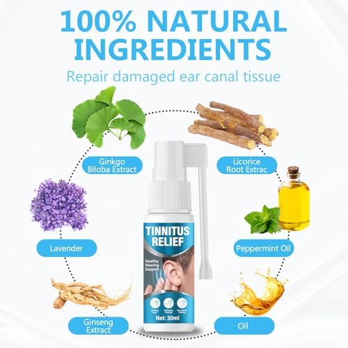 Close up of the 30ml Richie House spray bottle showing natural ingredients label.